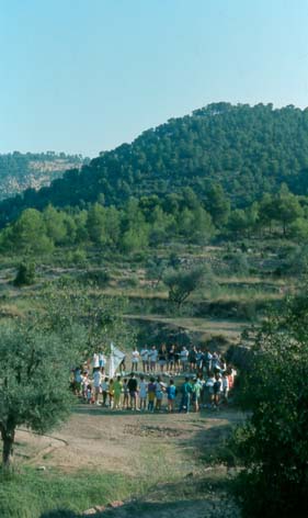 Aras de Alpuente (Valencia ) 1990, Encuentro de la Mañana.jpg