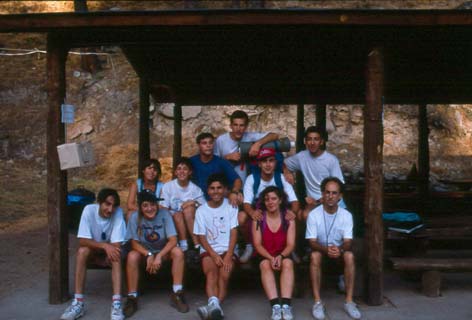 Poyales del Hoyo (Avila) 1993, Equipo de Monitores.jpg